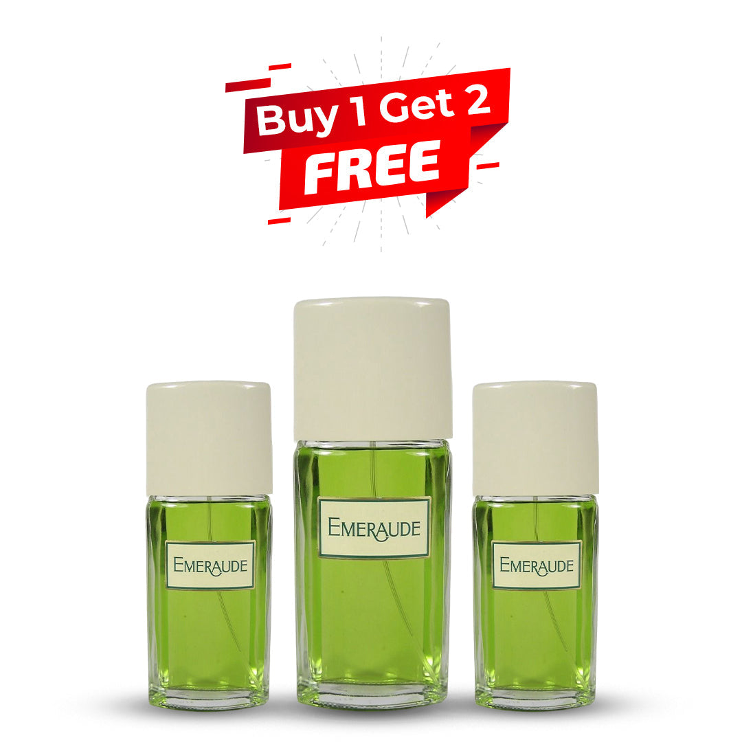 Emeraude Perfume Cologne Spray by Coty - 2.5oz Pack of 3
