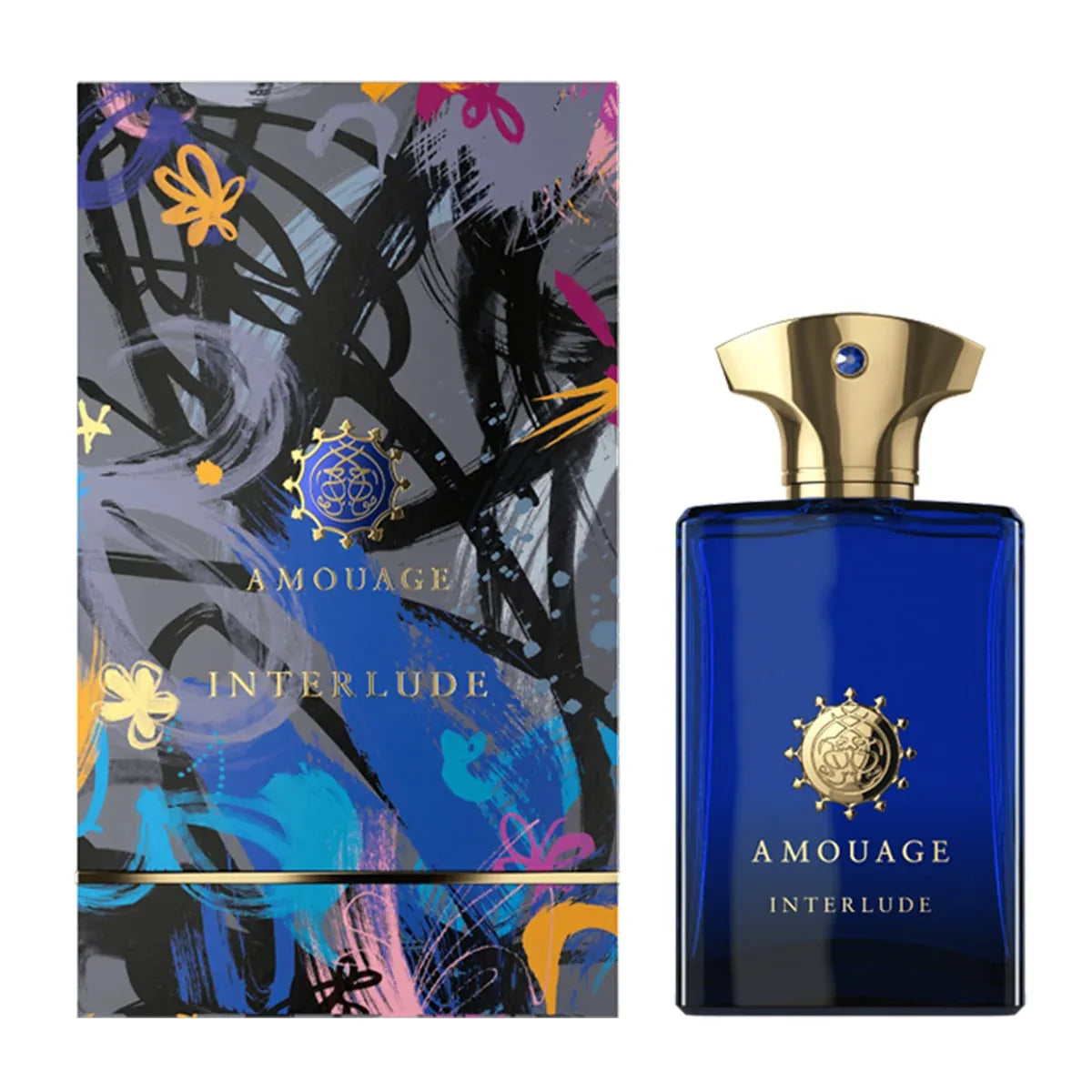 Amouage Interlude Man Eau de Parfum – Luxury Long Lasting Men's Fragrance 100ml